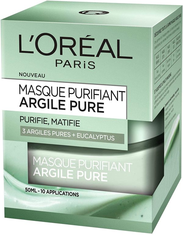 L'Oréal Skin Expert -Masque lissant à l'argile pure - 50ml