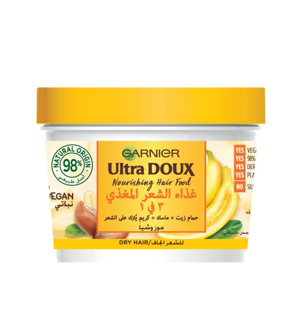 Ultra Doux  Hair Food Masque Nourissant multi- Usages à la banane 390 ml