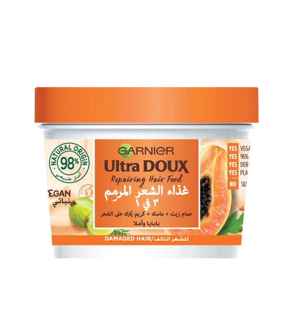 Ultra Doux Hair Food Masque Réparateur Papaye  390ML
