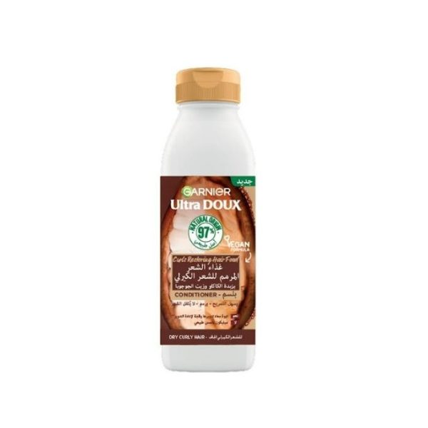 Ultra Doux Hair Food - Après-shampooing nourissant au beurre de cacao pour cheveux bouclés - 350ml