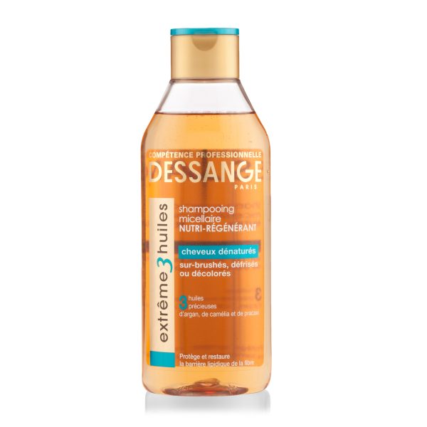 Jacques Dessange - Shampooing Extrême 3 Huiles pour cheveux dénaturés - 250 ml