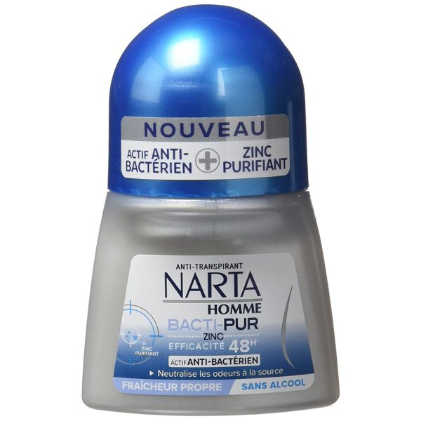 NARTA - Déodorant Roll On pour Hommes Bacti-Pur - 50ML