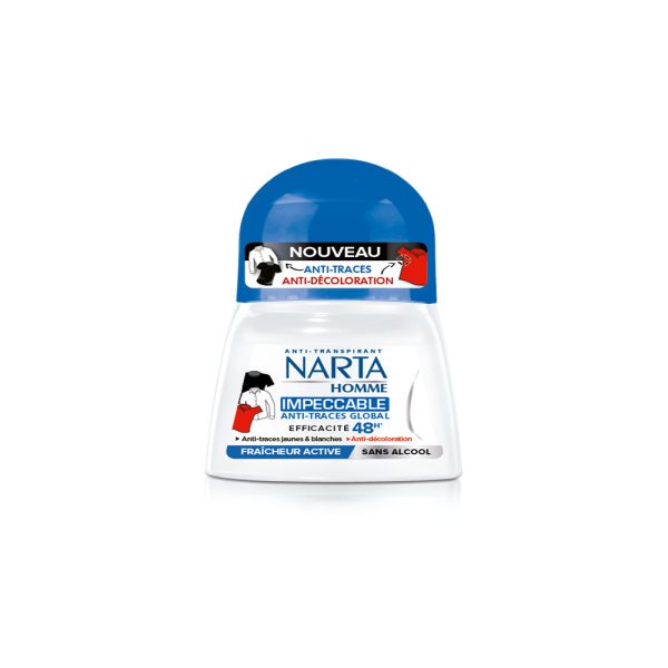 NARTA - Déodorant Roll On Impeccable pour hommes - 50ML