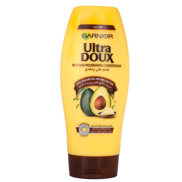 Ultra Doux - Après-shampooing à l'huile d'avocat et beurre de karité - 400ml