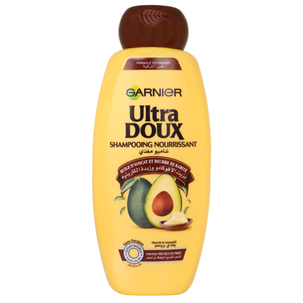 Ultra Doux - Shampooing l'huile d'avocat et beurre de karité - 600ml