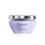 KÉRASTASE | BLOND ABSOLU | MASQUE ULTRA-VIOLET | MASQUE DÉJAUNISSEUR ANTI-REFLETS À L'ACIDE HYALURONIQUE POUR CHEVEUX BLONDS, MÉCHÉS & DÉCOLORÉS | 200 ML
