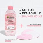 Garnier Skin Active - Eau micellaire démaquillante Nettoyante tout en un à l'eau de rose - 400ml – Image 3
